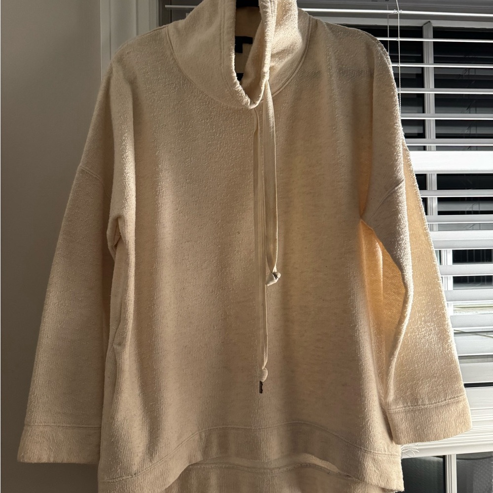 J. Crew Cream Cowl Neck Sweater